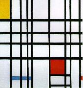 Piet Mondrian Piet Mondrian, Composition with Yellow, Blue, and Red oil painting
